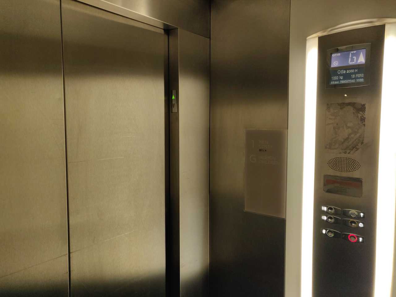 Otis elevator at Next Southampton