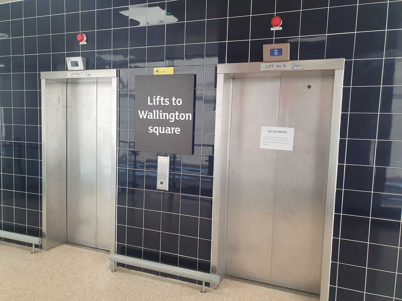 Stannah (Hydroware) elevator at Sainsburys
