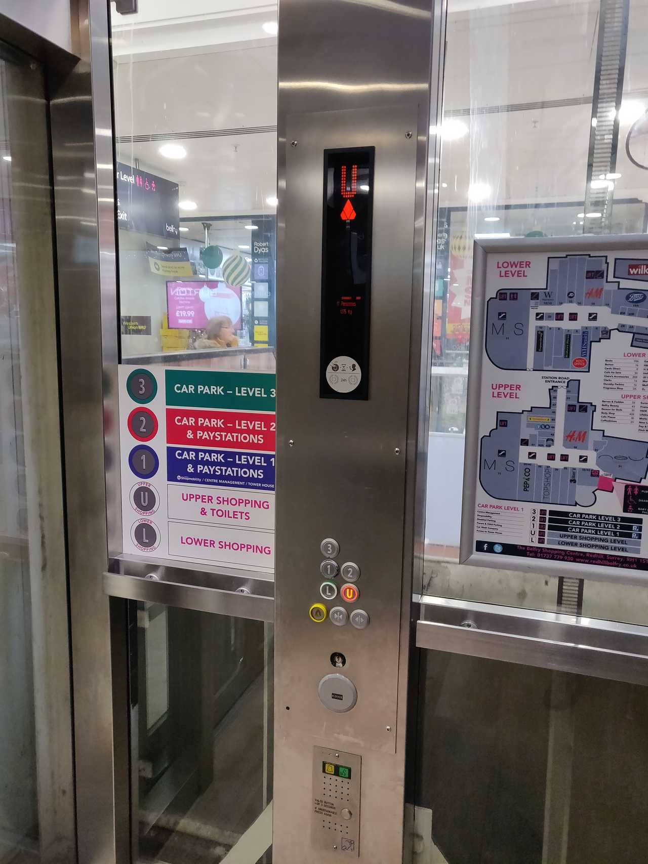 Kone elevator at The Belfry