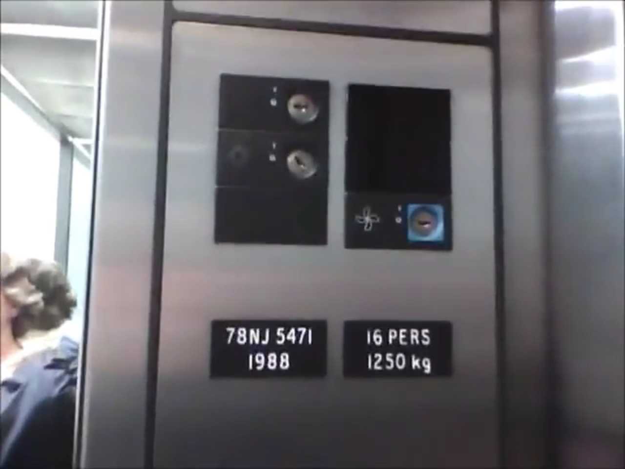 Otis elevator at John Lewis Edinburgh