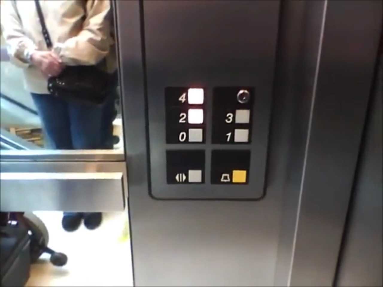 Otis elevator at John Lewis Edinburgh